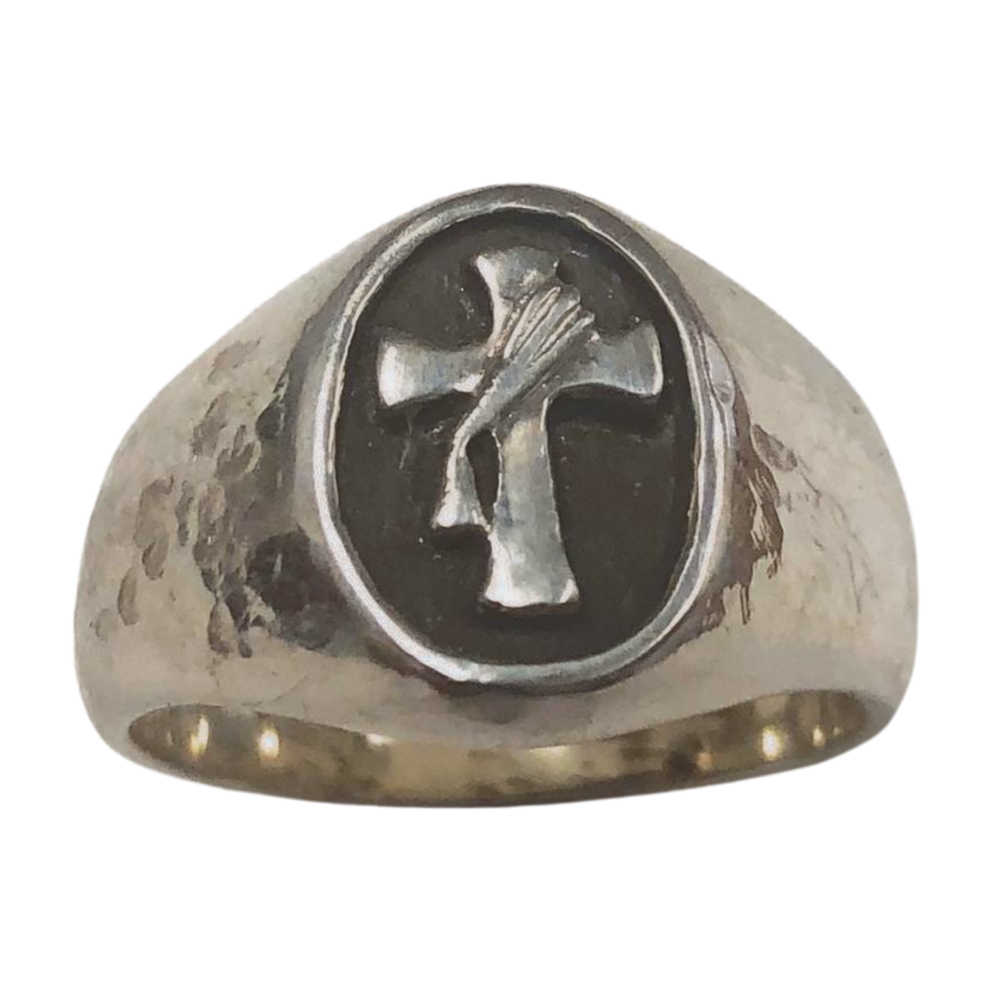 Clarus Hammered Ordination Ring Pax Creations